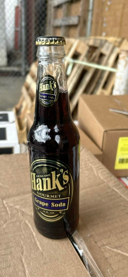 Hank’s Soda Grape 12 oz 24 Pack
