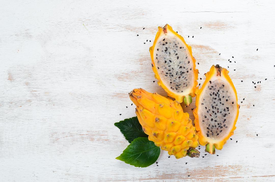 Fresh Sweet Yellow Dragon Fruit by RawJoy Farms