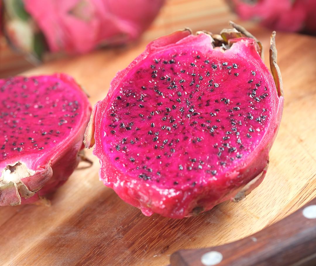 Fresh Sweet Dragon Fruit Purple Flesh by RawJoy Farms