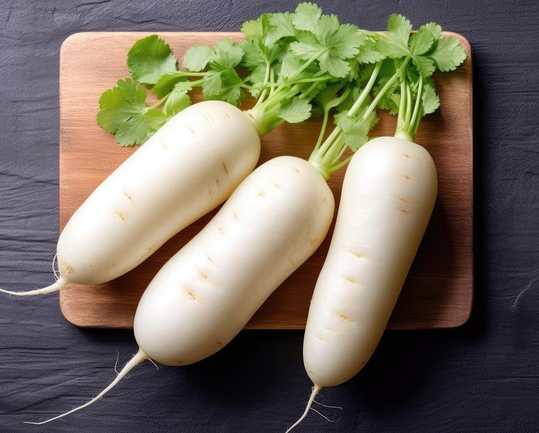 Fresh White Radish by RawJoy Farms