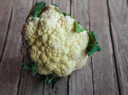 Fresh White Cauliflower by RawJoy Farms