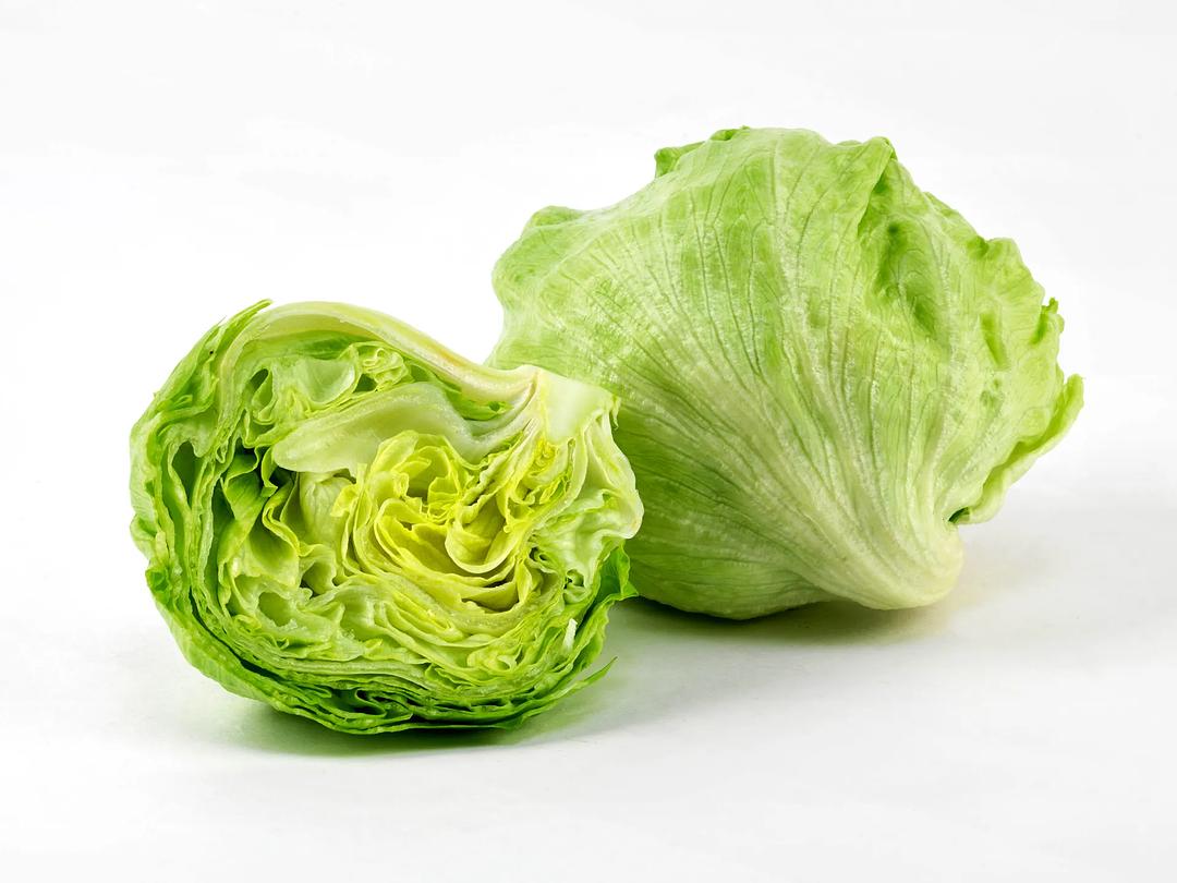 Fresh Iceberg Lettuce by RawJoy Farms