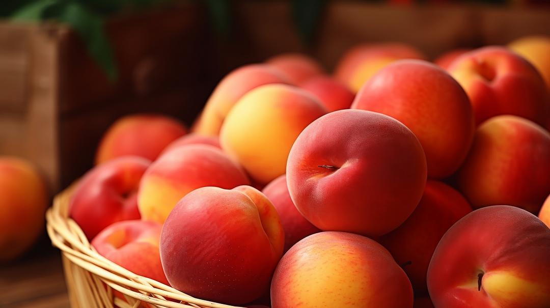 Fresh Ripe Juicy Peach by RawJoy Farms