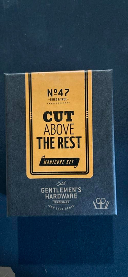 Gentlemen’s Hardware Cut Above The Rest Manicure Set Kit
