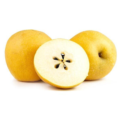 Fresh delicious Apple Pears by RawJoy Farms