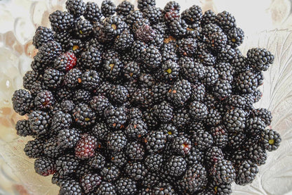 Fresh Delicious Blackberries by RawJoy Farms