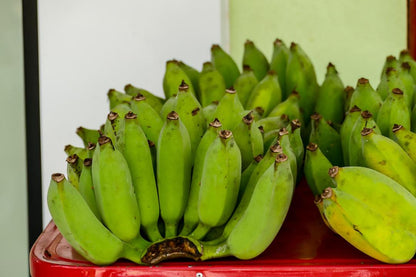 Fresh Organic Green Plantain Bananas by RawJoy Farms