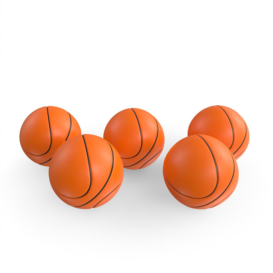 Delicious Foiled Basketball Chocolate Candy By RawJoy