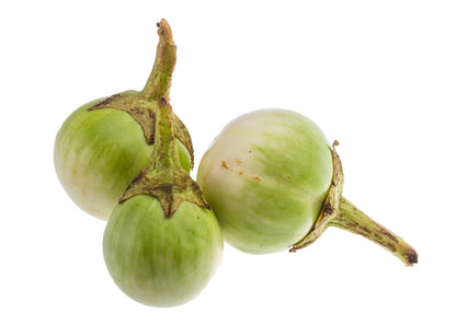 Fresh Organic Thai Green Eggplants by RawJoy Farms