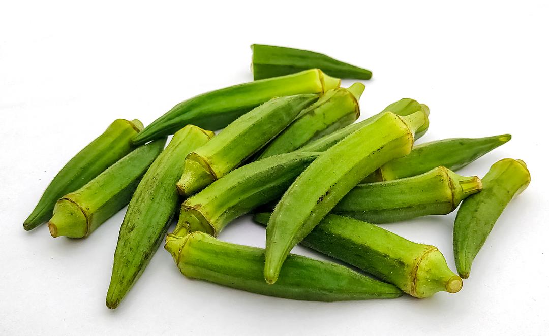 Fresh Green Okra by RawJoy Farms