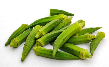 Fresh Green Okra by RawJoy Farms
