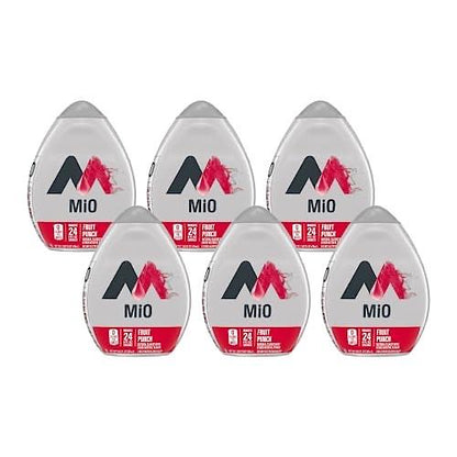 Mio Liquid Water Enhancer, Fruit Punch, 1.62 OZ, 6-Pack