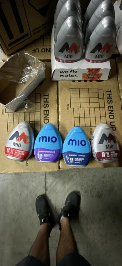 MiO Sugar-Free Berry Variety Naturally Flavored Liquid Water Enhancer 4 Count 1.62 fl oz