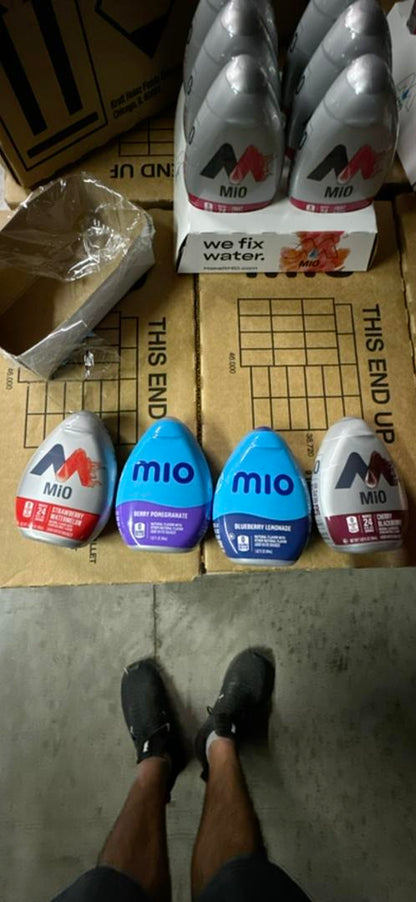 MiO Sugar-Free Berry Variety Naturally Flavored Liquid Water Enhancer 4 Count 1.62 fl oz