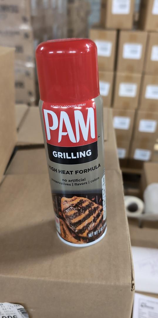 PAM Grilling High Heat Formula Cooking Spray 5 oz can