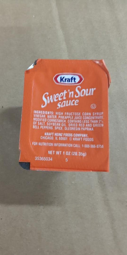 Kraft Sweet & Sour Sauce 1 oz cups (Case Pack of 100)