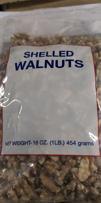 Growers Direct California Shelled Walnuts 16oz bags Bulk