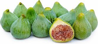 Fresh and Ripe Green Figs By RawJoy Farm