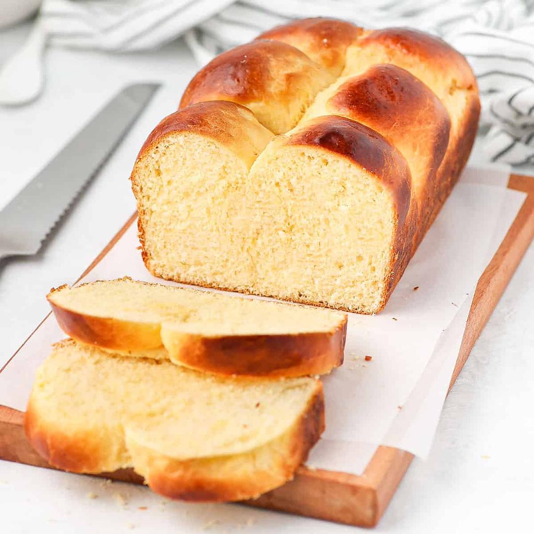 Freshly Baked Brioche Bread By RawJoy