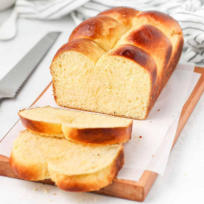 Freshly Baked Brioche Bread By RawJoy