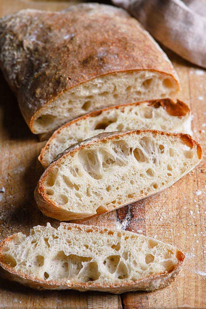 Fresh Baked Ciabatta Bread By RawJoy