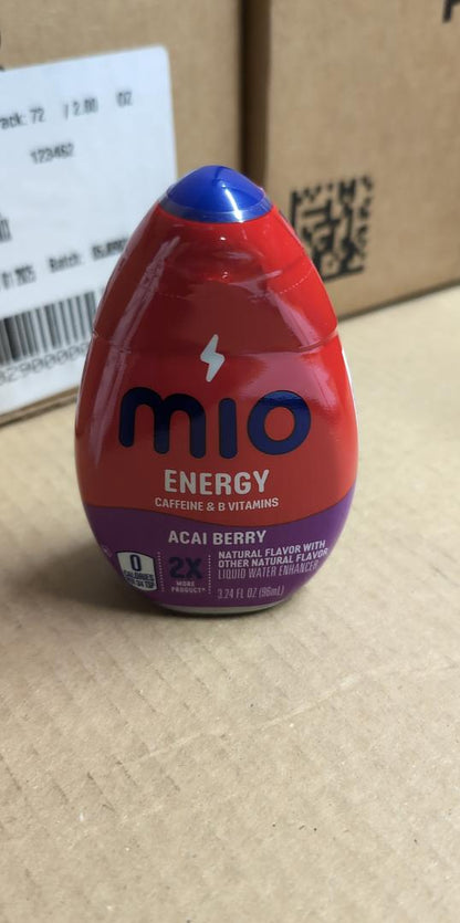 Mio Acai Berry Storm Natural Flavored Liquid Water Enhancer 3.24 oz Bottle each