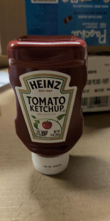 Heinz Tomato Ketchup 14 oz Bottle (Case Pack of 16)