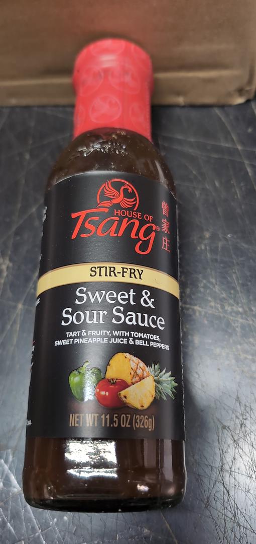 House of Tsang Sweet and Sour Stirfry Sauce 11.5 oz Bottle (Case pack of 6)