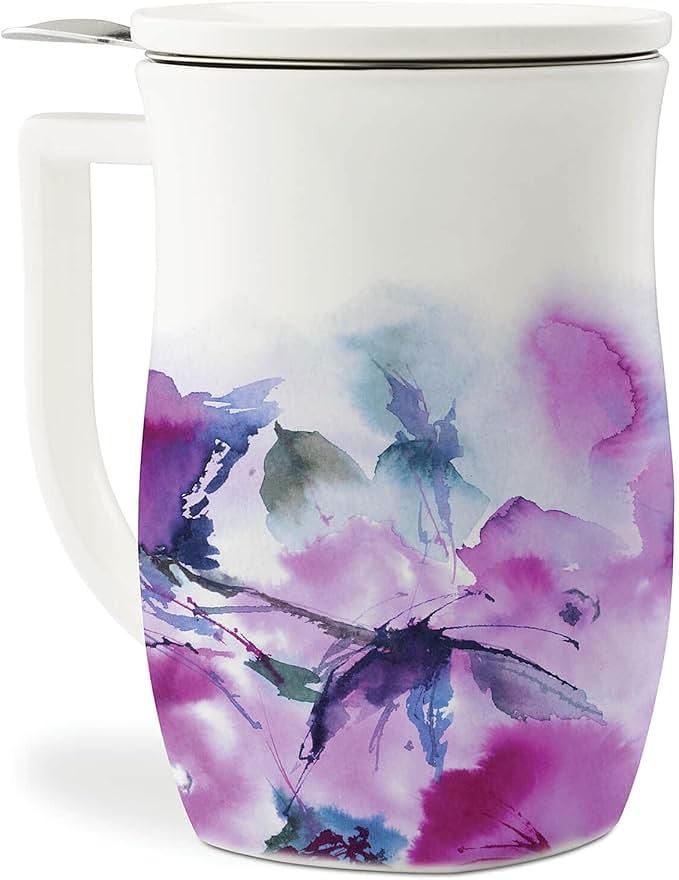 Tea Forte Verbena Blossom Steeping Cup with Infuser