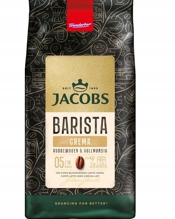 Jacobs Barista CREMA Coffee Beans 1000g / 1kg / 35.3oz