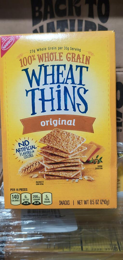 Nabisco Wheat Thins Original Crackers 8.5 oz (6 Pack)