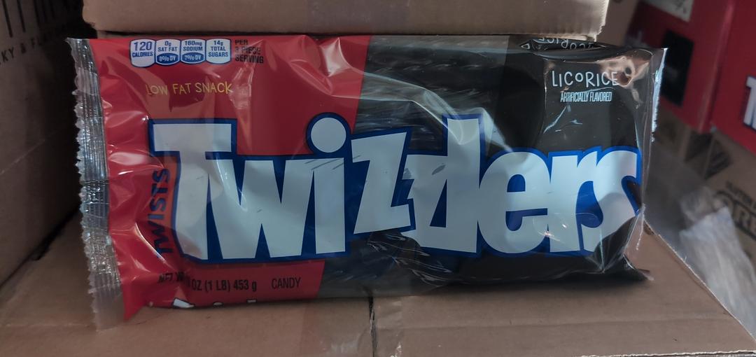 Hershey’s Twizzlers Licorice Chewy Candy 16 oz (12 Pack)
