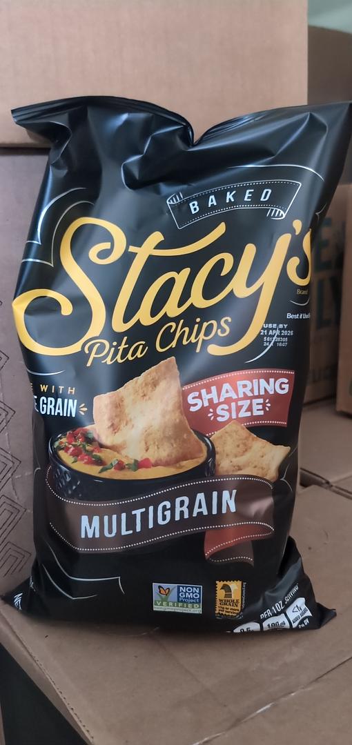 Stacy’s Baked Pita Chips Multigrain 16 oz (6 Pack)