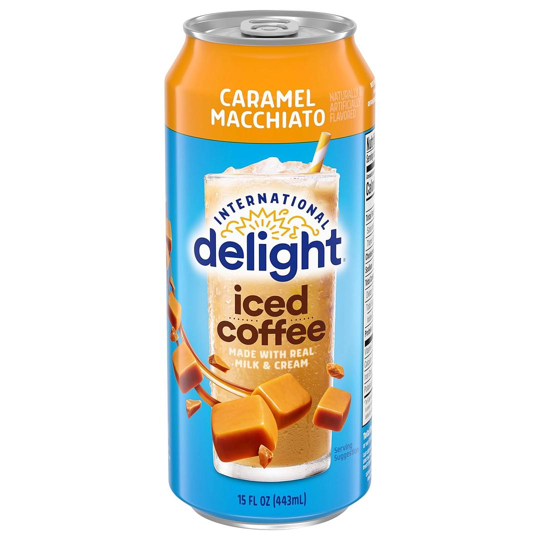 International Delight Caramel Macchiato Iced Coffee 15 oz (12 Pack)