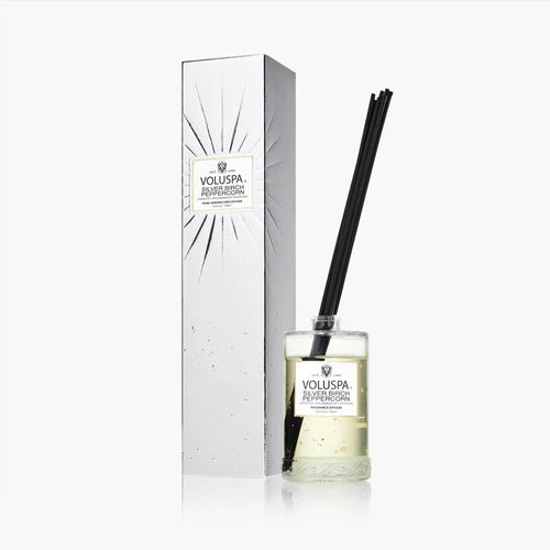 Voluspa Vermeil Silver Birch Peppercorn Diffuser 6 oz