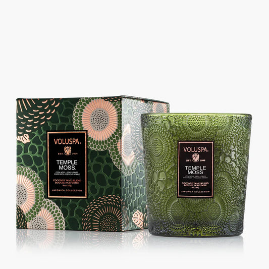 Voluspa Temple Moss 9.5 oz Classic Candle