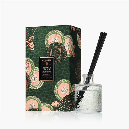 Voluspa Reed Diffuser TEMPLE MOSS