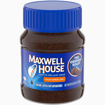 Maxwell House Original Roast Instant Coffee 2 OZ - 12 Pack