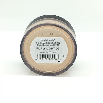 bareMinerals Original SPF 15 Foundation - Fairly Light 03, 8g/0.28oz