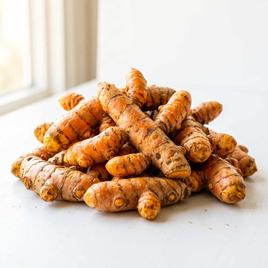 RawJoy Fresh Turmeric Roots for Planting – 2 lbs, Yellow Turmeric Rhizomes (Curcuma Longa)