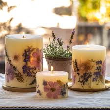 Rosy Rings Roman Lavender 6” candle