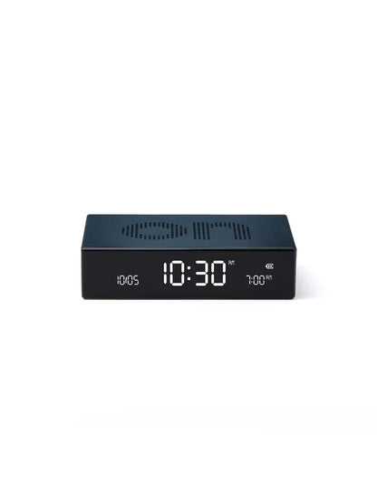 Lexon Flip + Travel LCD Alarm Clock Navy Blue