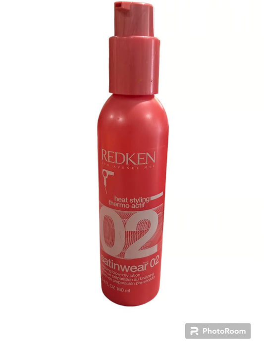 Redken Heat Styling Thermo Actif Satin Wear 02 5.4 oz