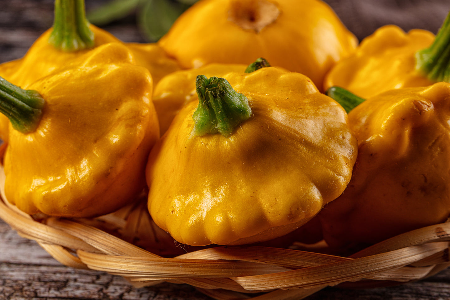Fresh Organic Baby Sunburst Squash by RawJoy