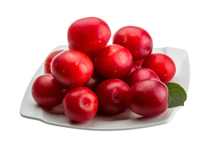 Fresh Organic Cherry Plums by RawJoy Farms