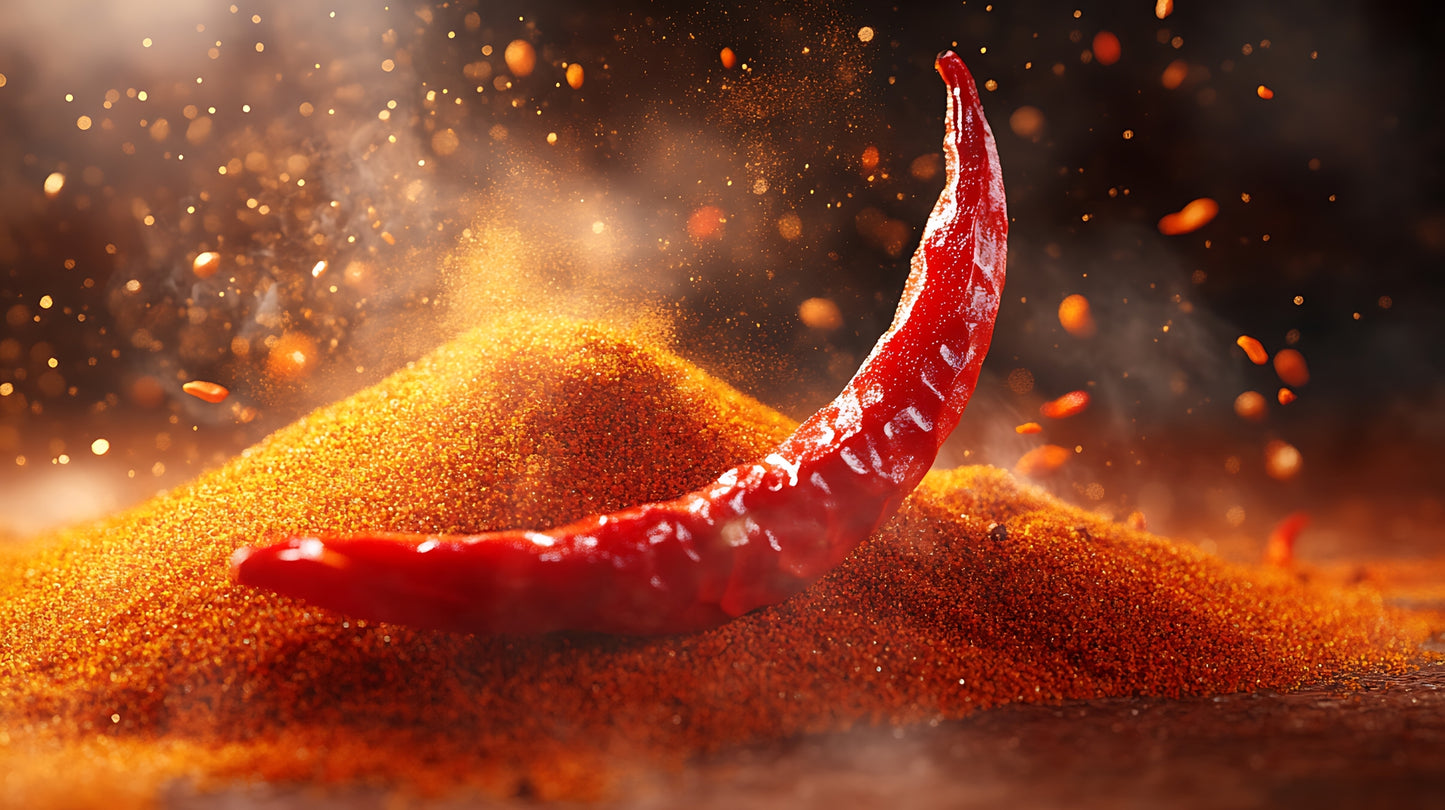 Fresh Organic Indian Chili Powder by RawJoy