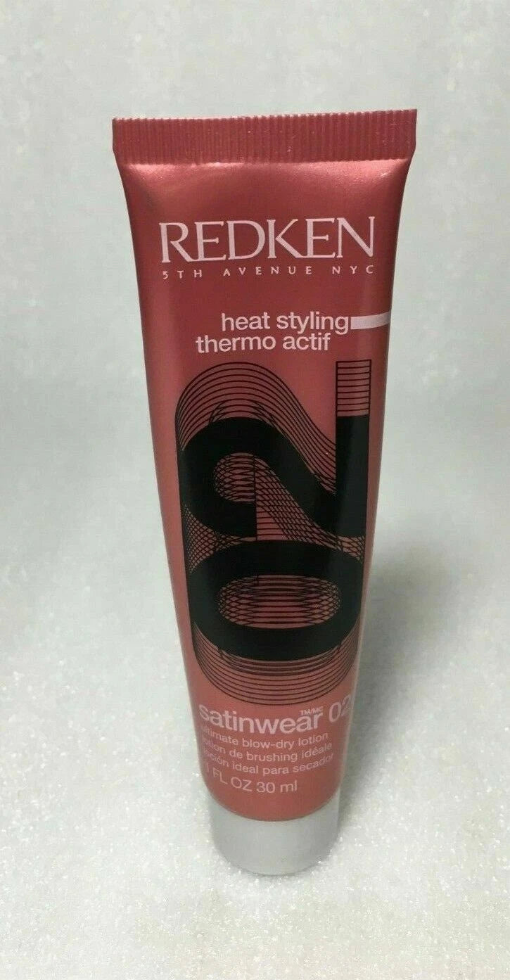 Redken Satin Wear 02 Ultimate Blow Dry Lotion 1 oz