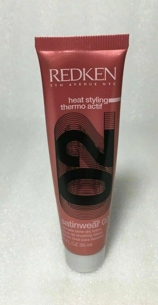 Redken Satin Wear 02 Ultimate Blow Dry Lotion 1 oz