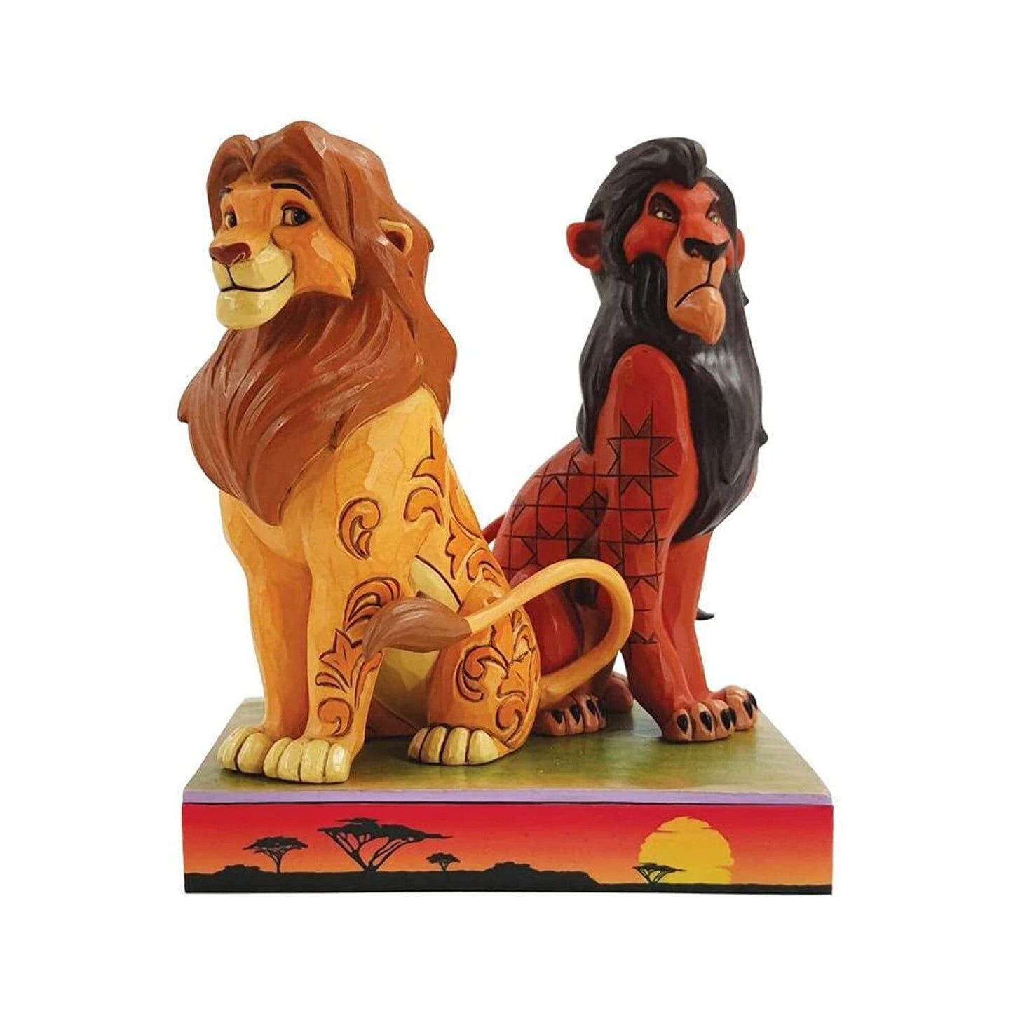 Enesco Disney Traditions Lion King Proud And Petulant Simba Scar Figurine NEW