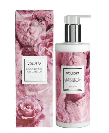 Rose petal Icecream Moisture Milk